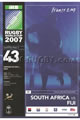 South Africa v Fiji 2007 rugby  Programmes